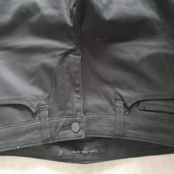 Calvin Klein Black Jeans sz 4, nwt - Picture 5 of 8